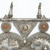 Antique Silver Breast plate, Tajikistan 19th /early 20th century, 18 x 20 cm - The Nomads Tent